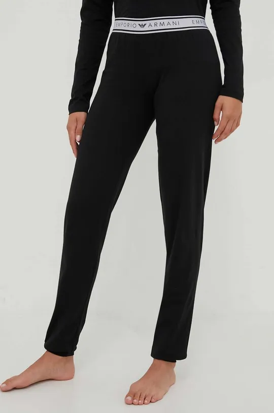 μαύρο Βαμβακερό σετ σαλονιού Emporio Armani Underwear