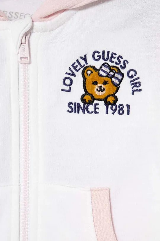 Guess dres bawełniany niemowlęcy 100 % Bawełna