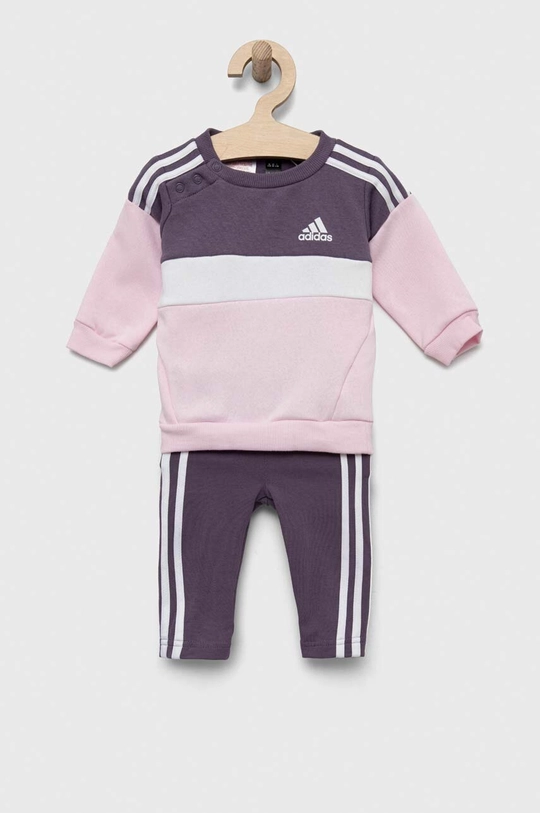 różowy adidas dres niemowlęcy Dziewczęcy