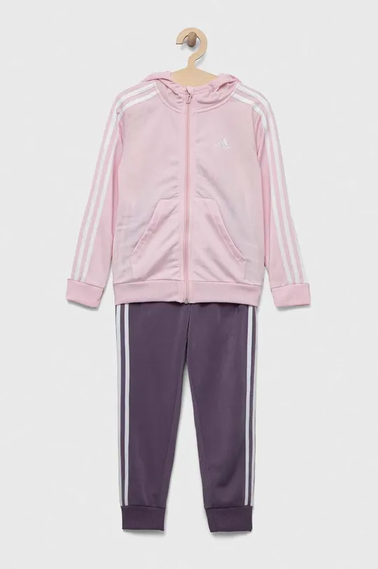 różowy adidas dres dziecięcy Dziewczęcy