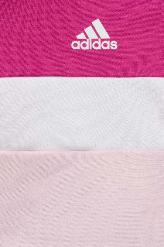 różowy adidas dres dziecięcy