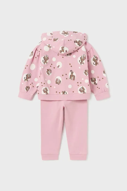 Mayoral dres niemowlęcy różowy
