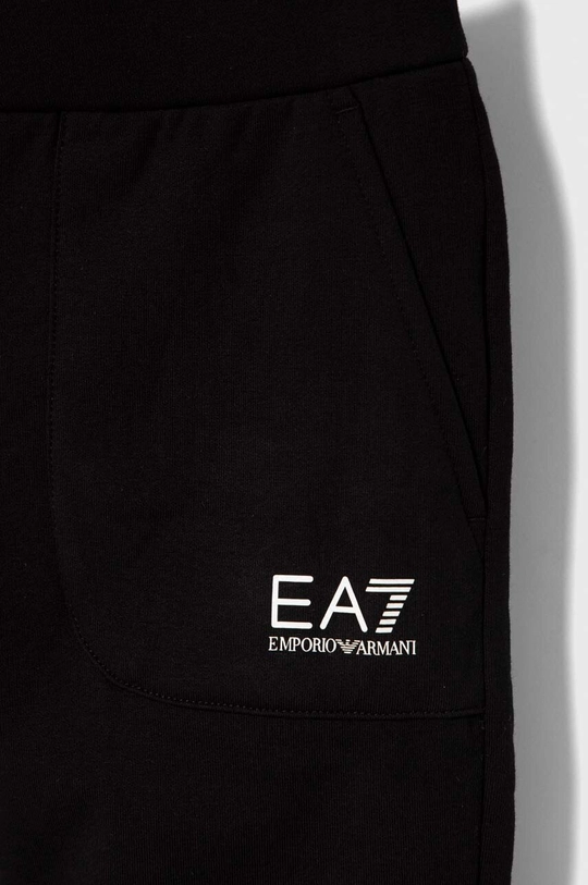 блакитний Дитячий спортивний костюм EA7 Emporio Armani