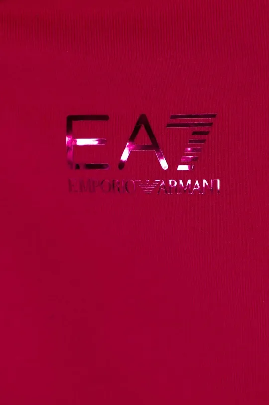 fialová Detská tepláková súprava EA7 Emporio Armani