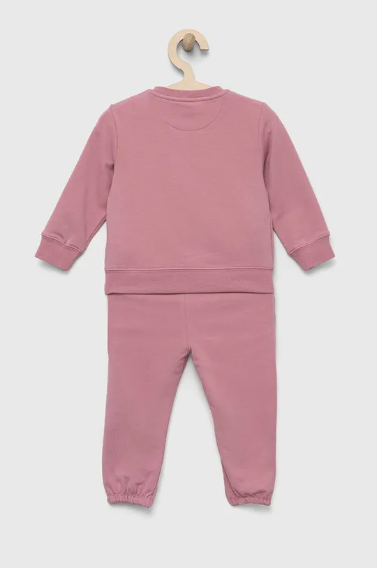 Дитячий спортивний костюм Calvin Klein Jeans рожевий