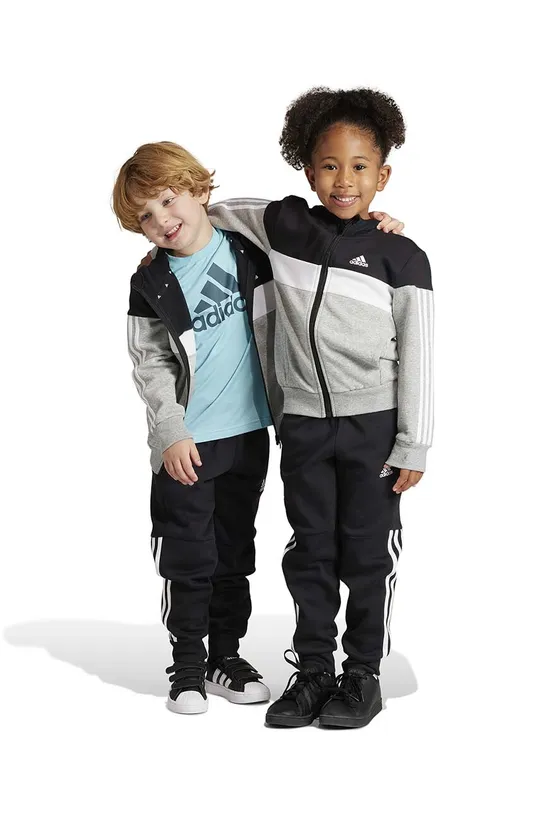 чёрный Детский спортивный костюм adidas Детский