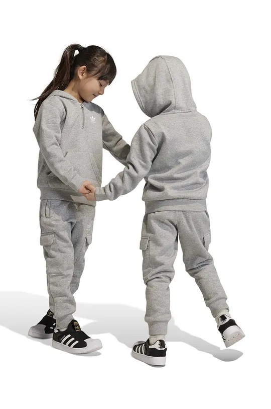 сірий Дитячий спортивний костюм adidas Originals Дитячий