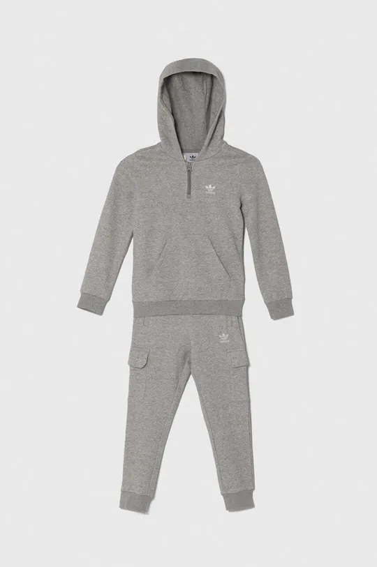 Детский спортивный костюм adidas Originals серый