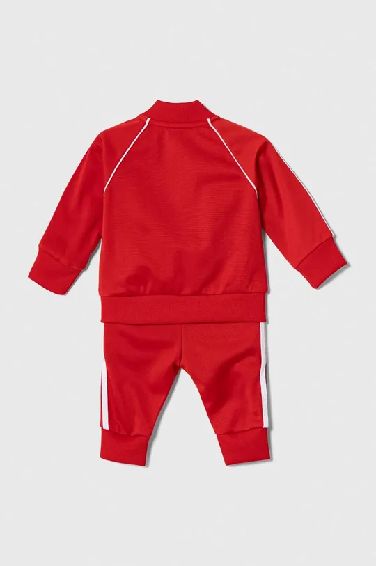 Tepláková súprava pre bábätká adidas Originals červená