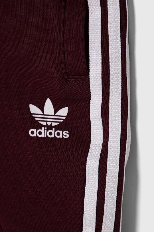 czerwony adidas Originals komplet niemowlęcy