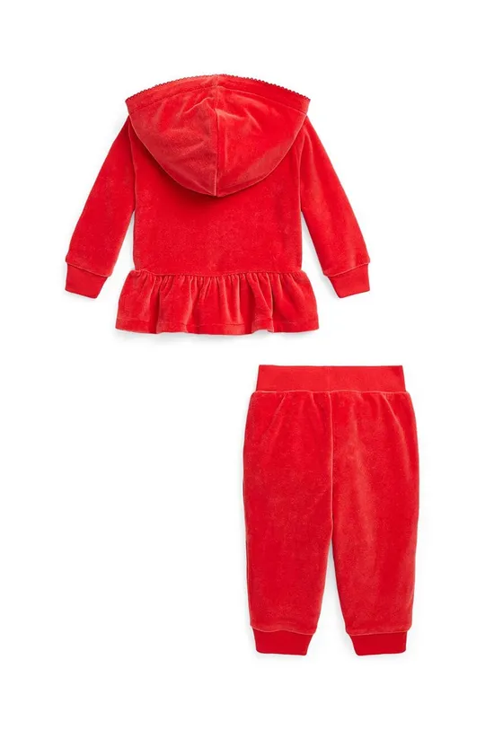 Tepláková súprava pre bábätká Polo Ralph Lauren červená