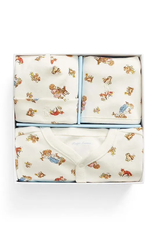 Комплект для немовлят Polo Ralph Lauren бежевий