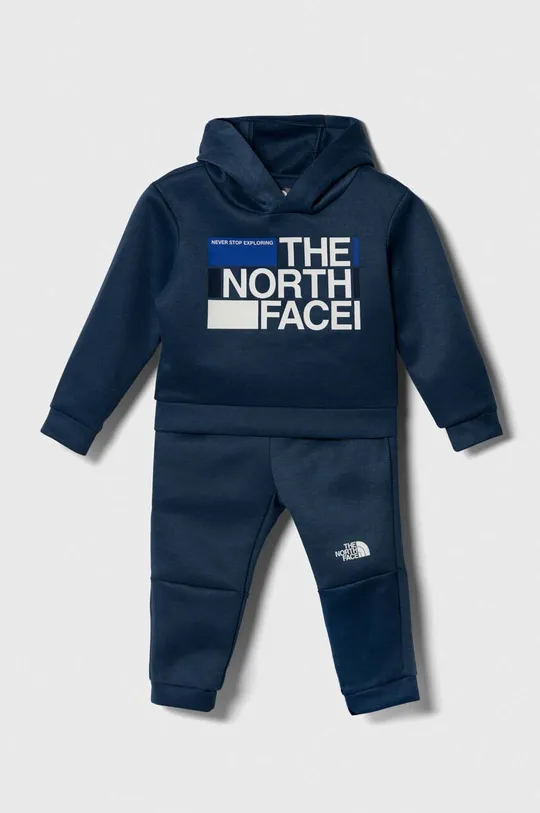 μπλε Παιδική φόρμα The North Face DROPPED SHOULDER POLY SET GRAPHIC Παιδικά