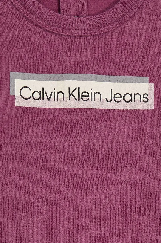Calvin Klein Jeans baba pamut tréningruha Jelentős anyag: 100% pamut Szegély: 95% pamut, 5% elasztán