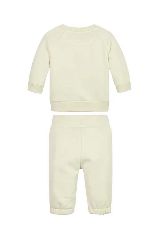 Спортивный костюм для младенцев Calvin Klein Jeans бежевый