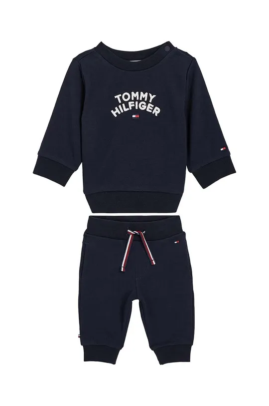 granatowy Tommy Hilfiger dres niemowlęcy Dziecięcy