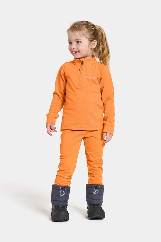 оранжевый Детский спортивный костюм Didriksons JADIS KIDS SET Детский