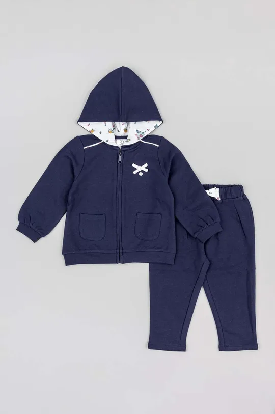 тёмно-синий Спортивный костюм для младенцев zippy Детский