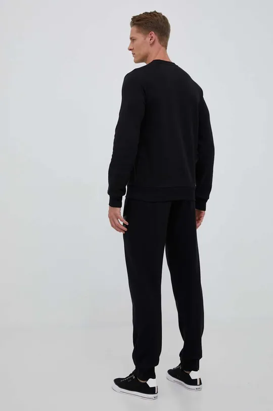 Emporio Armani Underwear dres lounge czarny