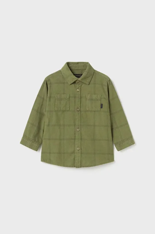 πράσινο Μωρό βαμβακερό πουκάμισο Mayoral Για αγόρια