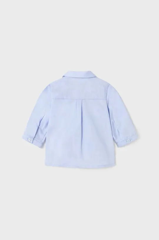Хлопковая рубашка для младенцев Mayoral Newborn голубой