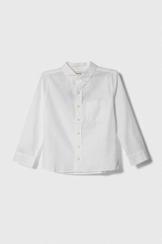 λευκό Παιδικό βαμβακερό πουκάμισο Abercrombie & Fitch Για αγόρια