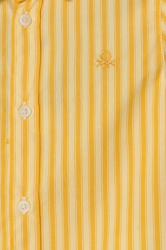 Παιδικό βαμβακερό πουκάμισο United Colors of Benetton 100% Βαμβάκι