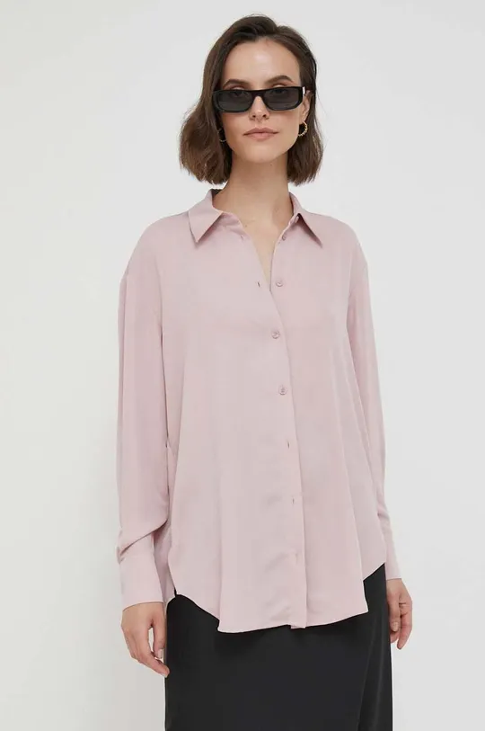 rosa Calvin Klein camicia