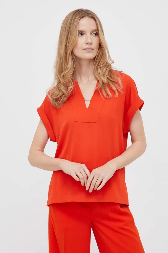 πορτοκαλί Μπλουζάκι Calvin Klein Γυναικεία