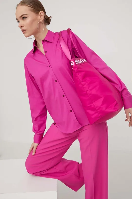 Рубашка HUGO розовый