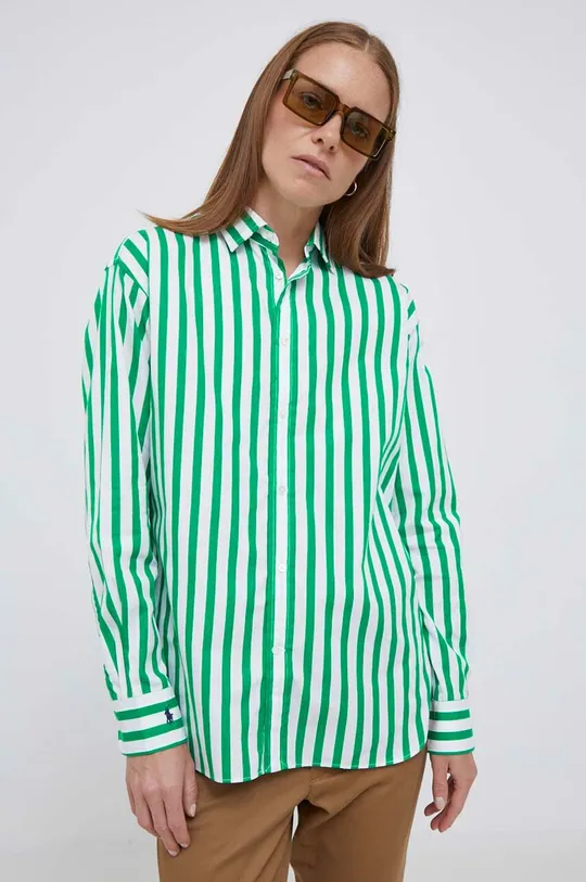 zelena Pamučna košulja Polo Ralph Lauren