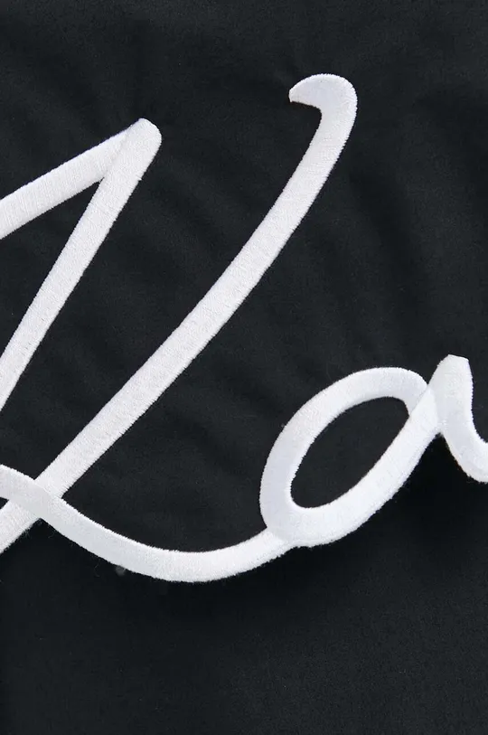crna Pamučna košulja Karl Lagerfeld
