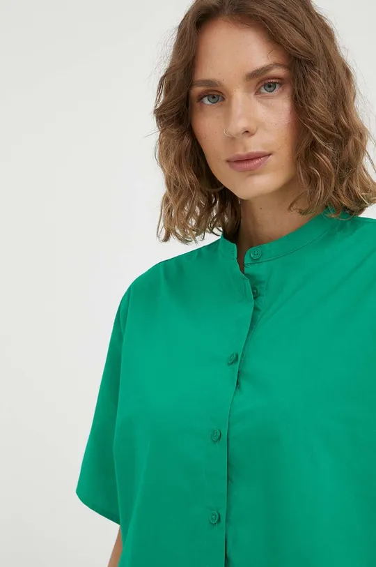 zelená Bavlnená košeľa Marc O'Polo DENIM
