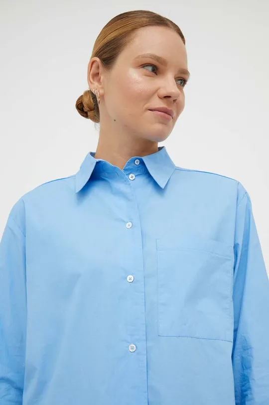 niebieski Marc O'Polo koszula bawełniana