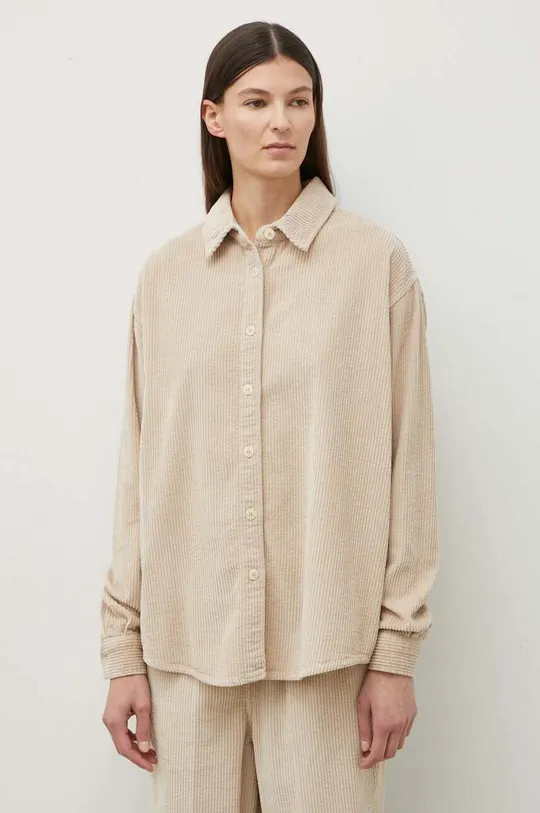 beige American Vintage camicia in cotone Donna