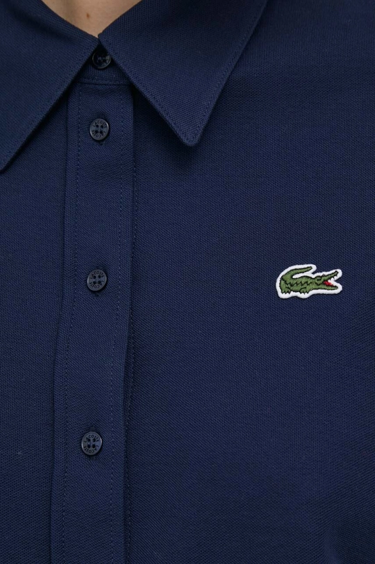 Βαμβακερό πουκάμισο Lacoste Γυναικεία