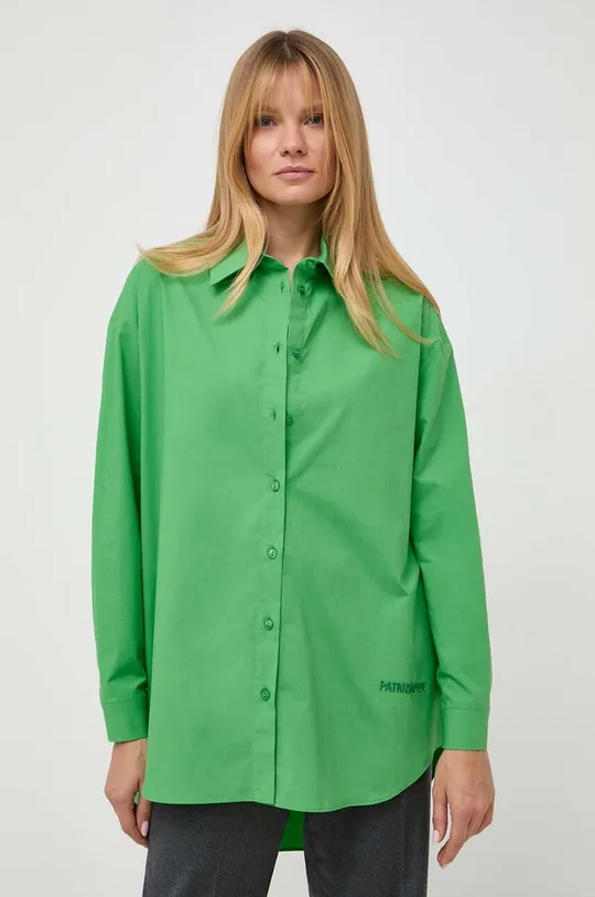 Košeľa Patrizia Pepe zelená