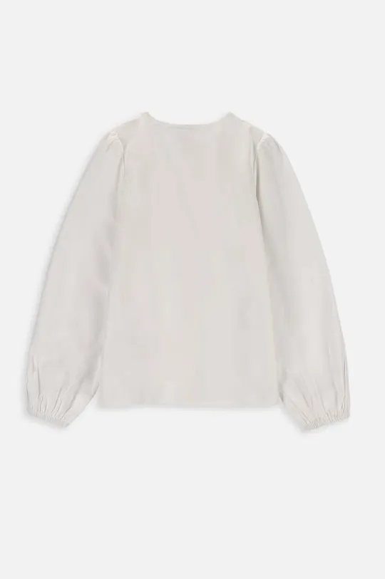 Παιδικό βαμβακερό πουκάμισο Coccodrillo λευκό