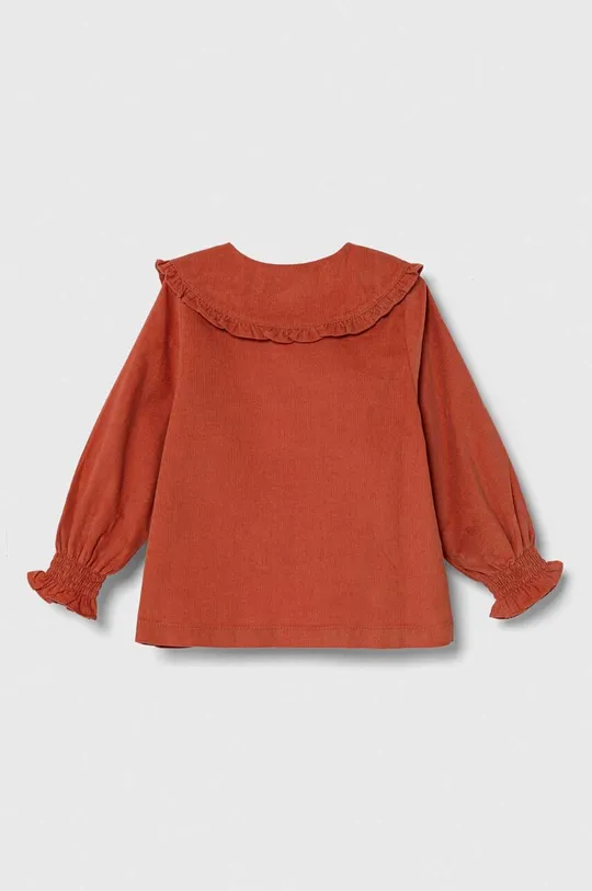 Παιδικό βαμβακερό πουκάμισο zippy πορτοκαλί