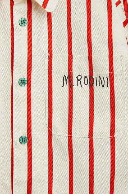 Detská bavlnená košeľa Mini Rodini 100 % Organická bavlna