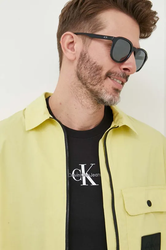 żółty Calvin Klein Jeans koszula