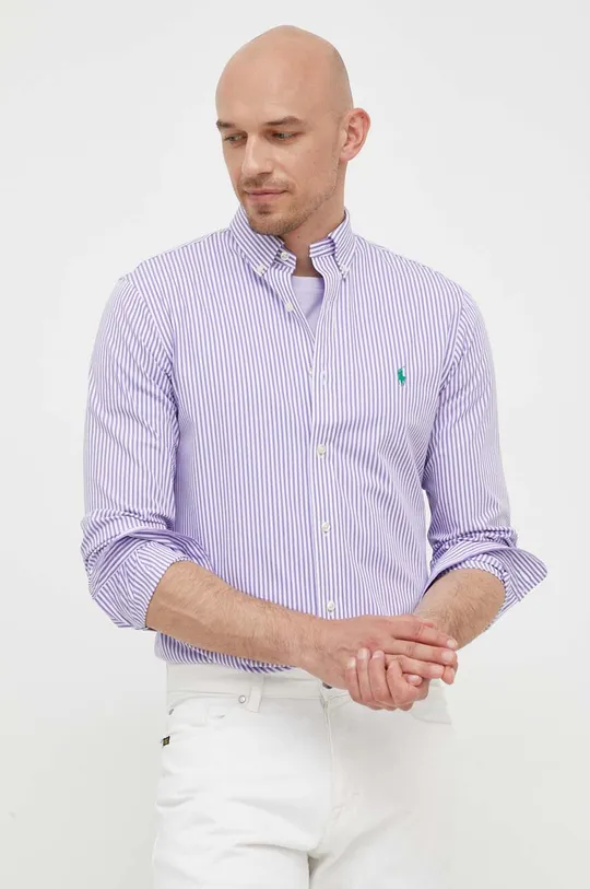 фиолетовой Рубашка Polo Ralph Lauren Мужской