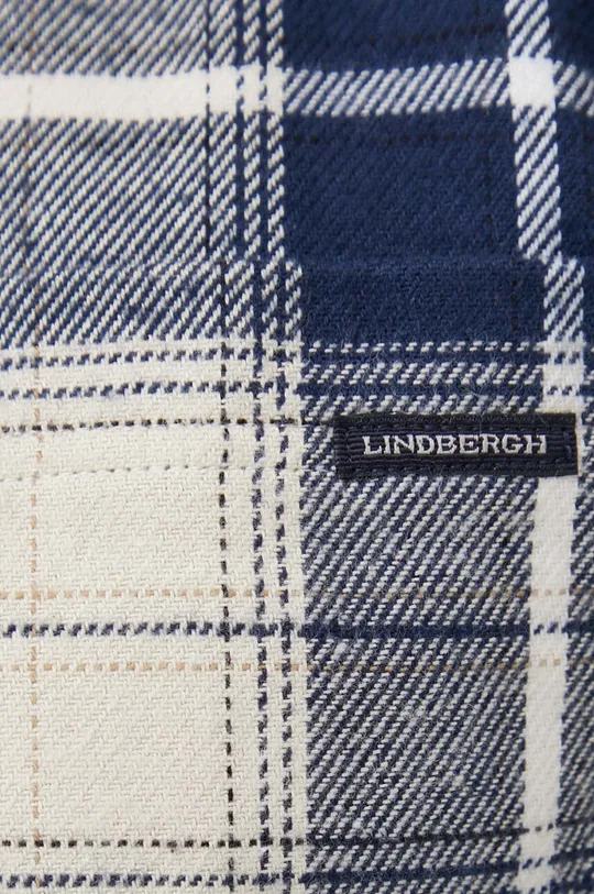 Βαμβακερό πουκάμισο Lindbergh μπλε