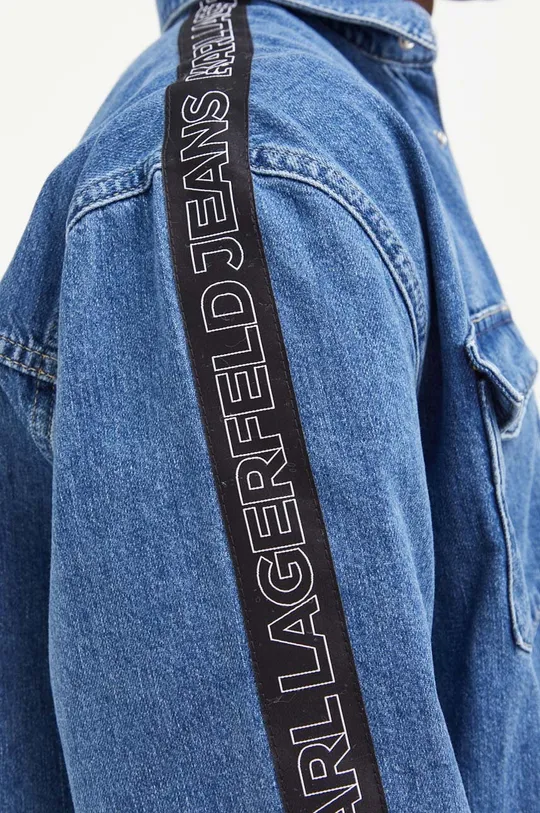 Rifľová košeľa Karl Lagerfeld Jeans