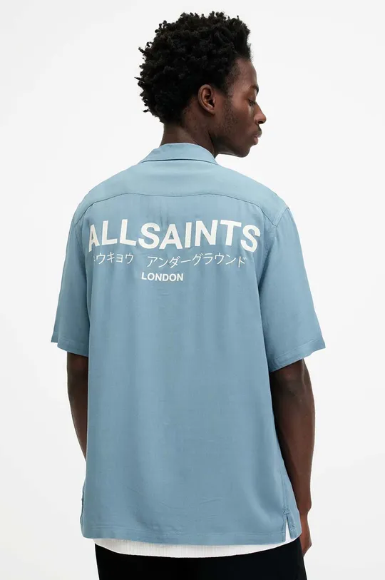 blu AllSaints camicia