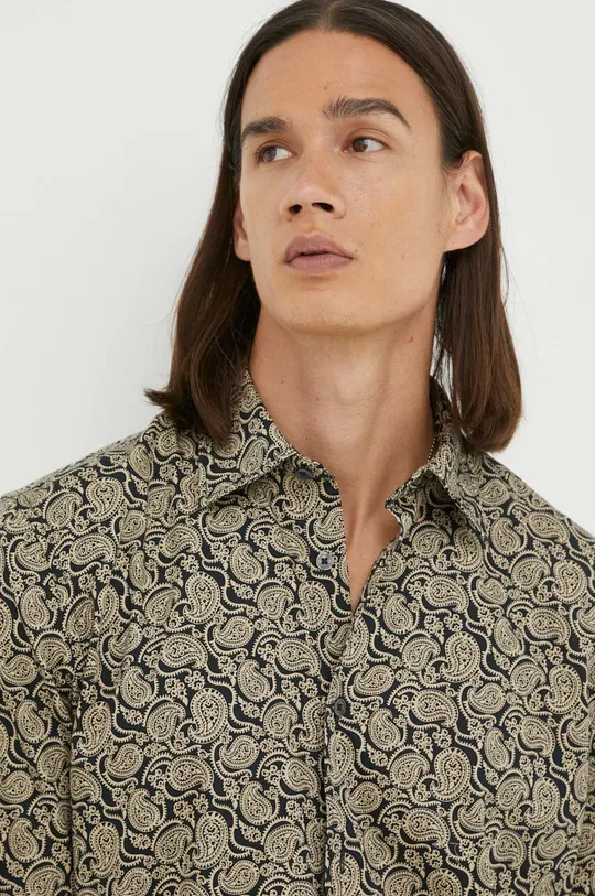 Βαμβακερό πουκάμισο Marc O'Polo Ανδρικά