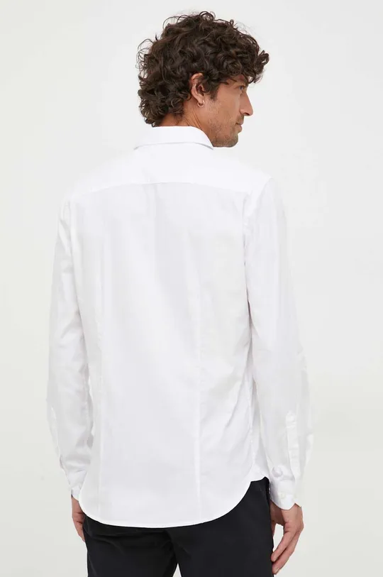 белый Хлопковая рубашка Sisley