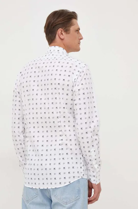 Хлопковая рубашка Karl Lagerfeld 100% Хлопок