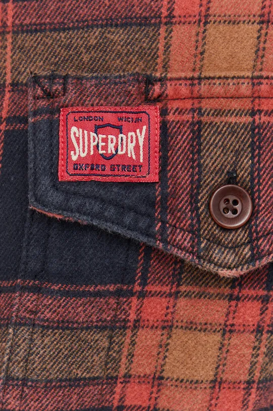 Хлопковая рубашка Superdry Мужской