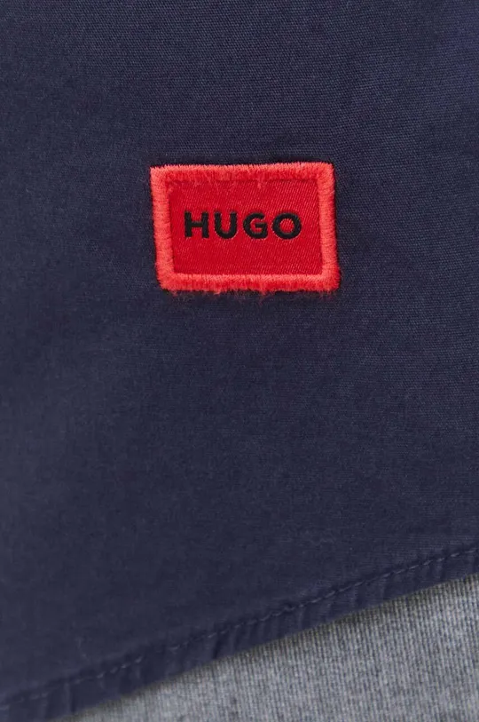 Košulja HUGO mornarsko plava